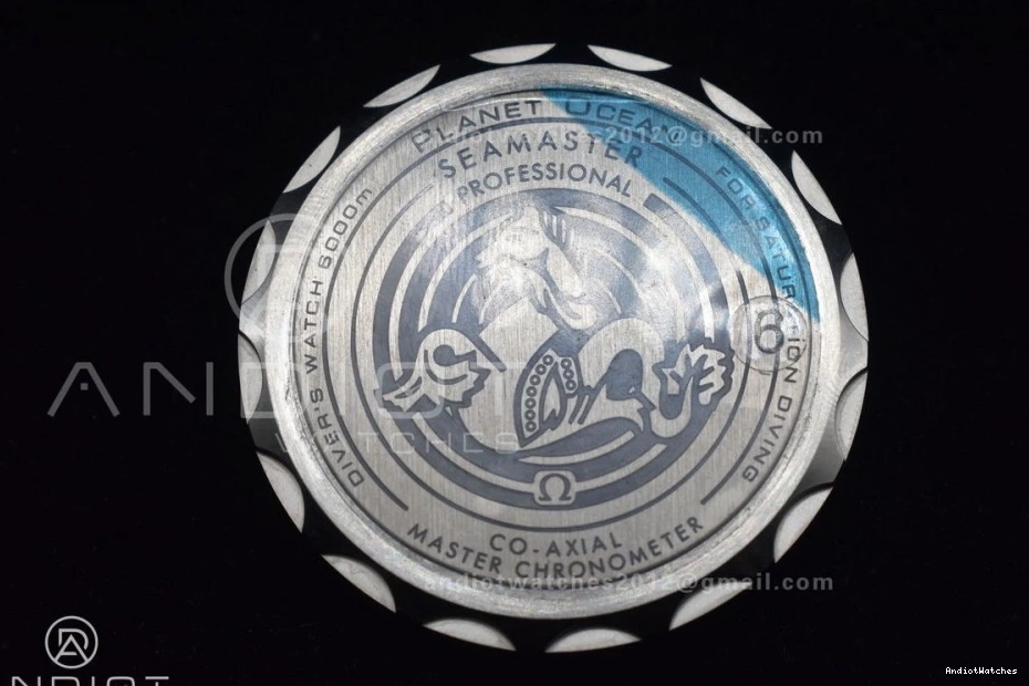 on Seamaster SS Best Dial SBF 458 Attractive Ultra Edition Clone Deep SS Blue 6000M Deep A8912 Bracelet 1:1 Super 0322